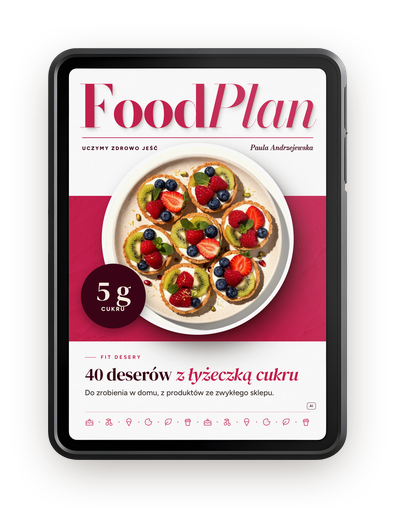 Fit desery na tablecie