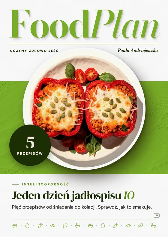 Okładka darmowego ebooka: 5 przepisów na cały dzień