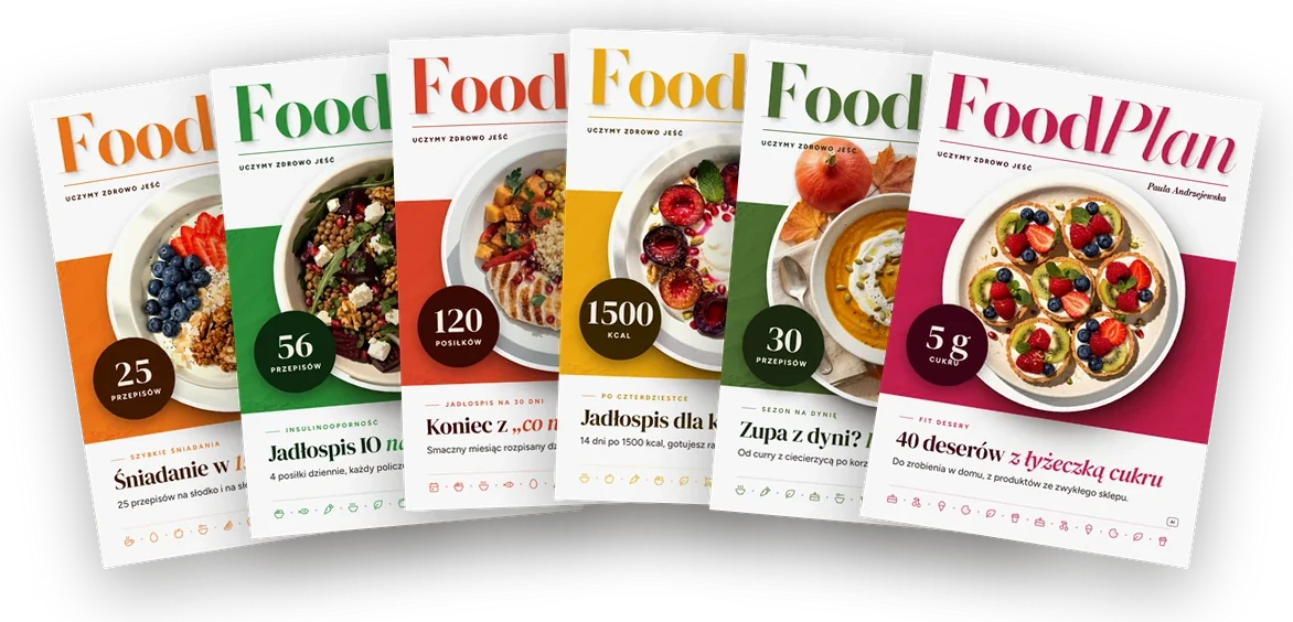 Okładki ebooków Food Plan